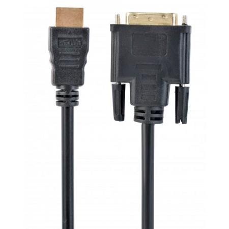 Кабель Cablexpert CC-HDMI-DVI-10MC, HDMI папа/DVI папа, позо