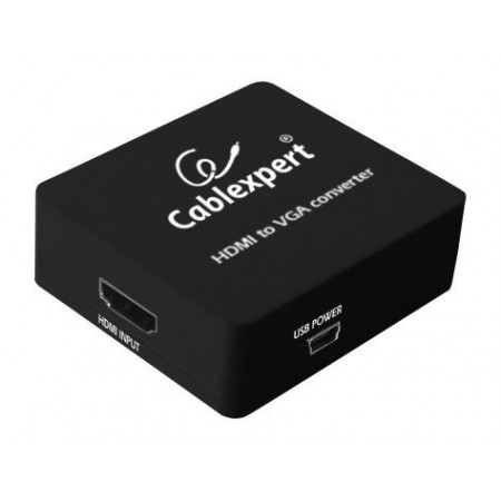 Перетворювач сигналу Cablexpert DSC-HDMI-VGA-001, з HDMI у V