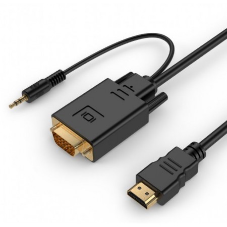 Перетворювач цифрового HDMI сигналу в VGA відео 1.8 m Cablex