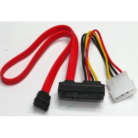 Кабель Gembird CC-SATA-C1, комбо кабель SATA, дата-35 см., ж