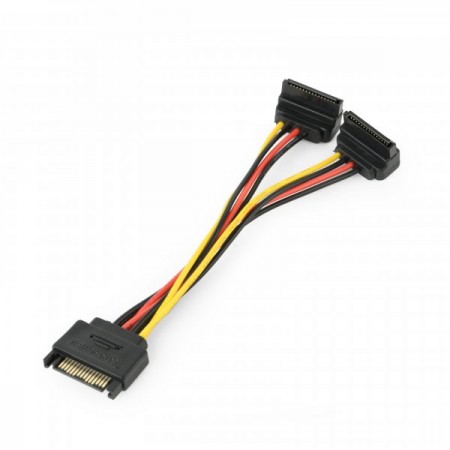 Кабель Cablexpert CC-SATAM2F-02, кабель живлення SATA подвій