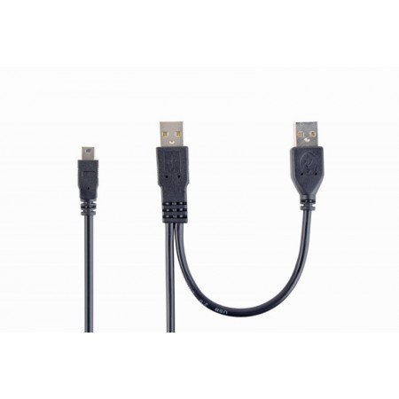 Кабель Cablexpert CCP-USB22-AM5P-6, преміум якість, подвійни