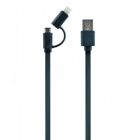 Кабель Cablexpert CC-USB2-AMLM2-1M, USB 2.0 AM-тато/Lightnin