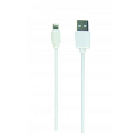 Кабель Cablexpert CC-USB2-AMLM-2M-W, USB 2.0 AM-папа/Lightni