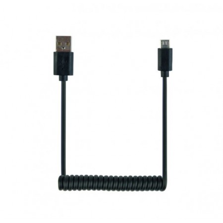 Кабель спіральний Cablexpert CC-mUSB2C-AMBM-6 USB 2.0 A-папа