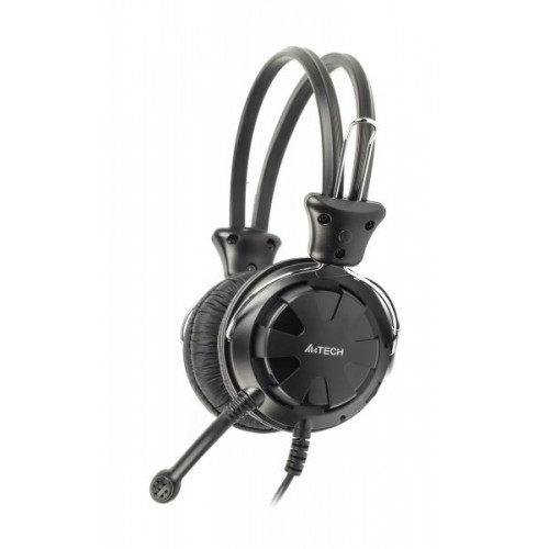 Навушники HS-28-1 з мікрофоном, чорного кольору Навушники HS-28-1 з мікрофоном, чорного кольору