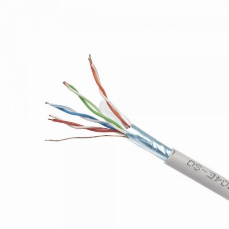 Звита пара, Cablexpert FPC-5004E-S, CAT5e, одножильна, екран