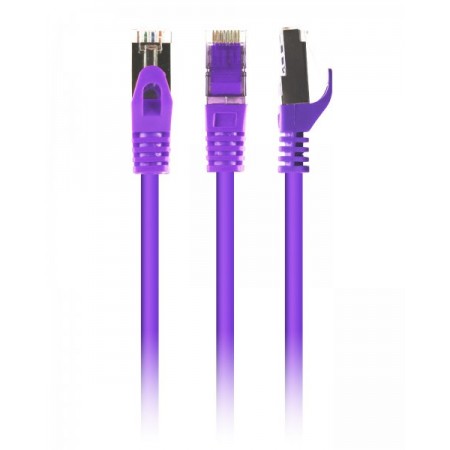 Патч корд Cablexpert PP6A-LSZHCU-V-1M, S/STP, литий, 50u&quo