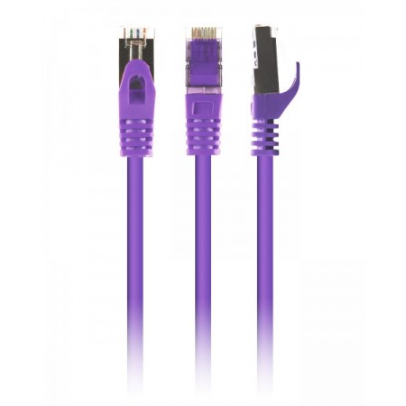 Патч корд Cablexpert PP6A-LSZHCU-V-0.5M, S/STP, литий, 50u&q