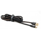 Кабель Cablexpert CCPB-C-USB-04BK, преміум якість USB 2.0 A-тато/C-тато,1 м.
