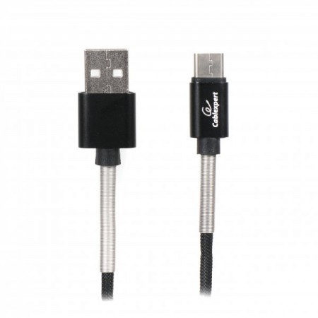 Кабель Cablexpert CCPB-C-USB-06BK, преміум якість USB 2.0 A-