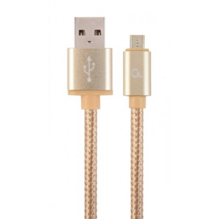 Кабель micro Cablexpert CCB-mUSB2B-AMBM-6-G, USB 2.0 A-вилка