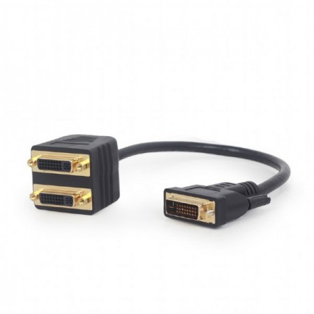 Розгалужувач DVI сигналу Cablexpert A-DVI-2DVI-01, на 2 порт