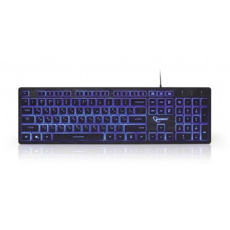 Клавіатура Gembird KB-UML3-01-RU, 3-х кольорове підсвітлення