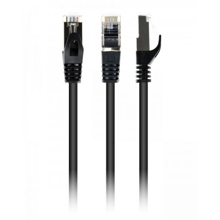 Патч корд Cablexpert PP6A-LSZHCU-BK-5M, S/STP, литий, 50u&qu