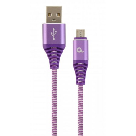Кабель Cablexpert CC-USB2B-AMmBM-1M-PW, USB 2.0 А-тато/Micro