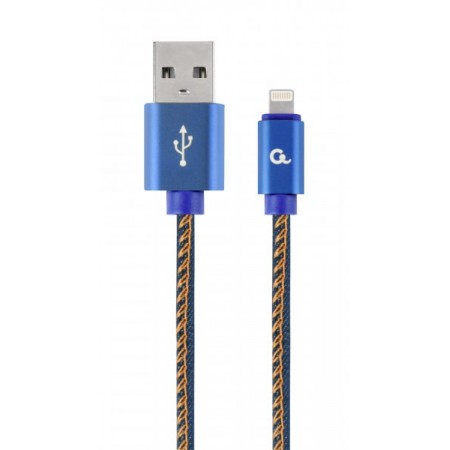 Кабель Cablexpert CC-USB2J-AMLM-1M-BL, USB 2.0 А-тато/Lightn
