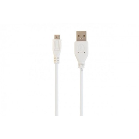 Кабель micro Cablexpert CCP-mUSB2-AMBM-W-0.1M,  USB 2.0 A-та