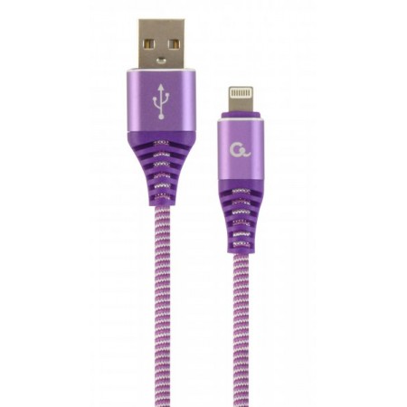 Кабель Cablexpert CC-USB2B-AMLM-2M-PW, USB 2.0 А-тато/Lightn