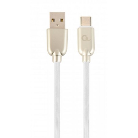 Кабель Cablexpert CC-USB2R-AMCM-2M-W, преміум якість USB 2.0