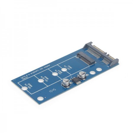адаптер Cablexpert EE18-M2S3PCB-01 mini SATA на M2 (NGFF)