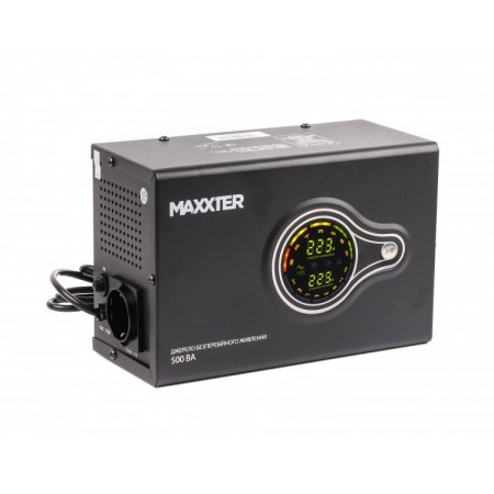 ДБЖ тривалої дії  Maxxter MX-HI-PSW500-01