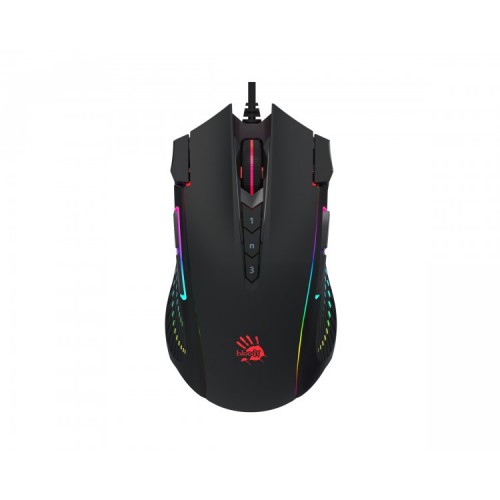 Миша ігрова A4Tech J90s Bloody, чорна, RGB підсвічування