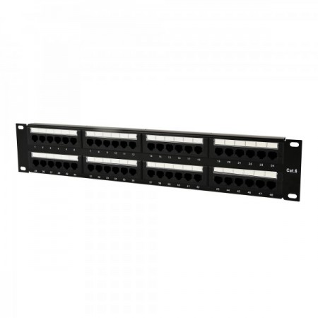 Патч панель Cablexpert NPP-C648CM-001, 48 портів, Cat6
