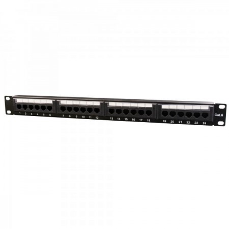 Патч панель Cablexpert NPP-C624CM-001, 24 порти, Cat6
