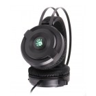 Гарнітура ігрова Bloody G520S з підсвічуванням, чорний колір, USB Гарнітура ігрова Bloody G520S з підсвічуванням, чорний колір, USB