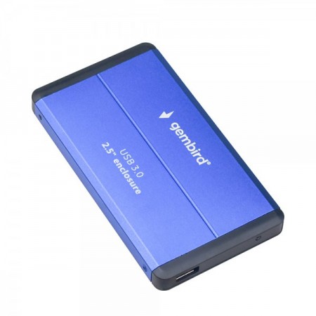 Зовнішня кишеня Gembird EE2-U3S-2-B для 2.5 SATA дисків, мет