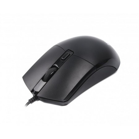 Миша дротова Mc-4B01, оптична, 4 кнопки, 2400 DPI, USB, чорн