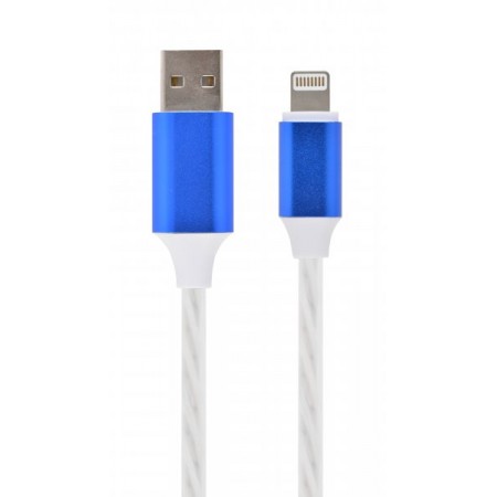 Кабель Cablexpert CC-USB-8PLED-1M, USB 2.0 А-папа/Lightning,