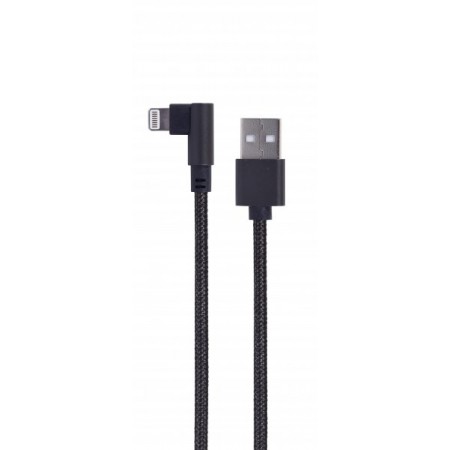 Кабель кутовий Cablexpert CC-USB2-AMLML-0.2M, USB 2.0 USb-A 