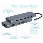 Адаптер Cablexpert A-CM-COMBO8-01, USB Type-C 8-в-1 Адаптер Cablexpert A-CM-COMBO8-01, USB Type-C 8-в-1