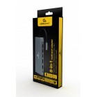 Адаптер Cablexpert A-CM-COMBO8-01, USB Type-C 8-в-1 Адаптер Cablexpert A-CM-COMBO8-01, USB Type-C 8-в-1