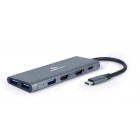 Адаптер Cablexpert A-CM-COMBO3-01, USB Type-C 3-в-1 Адаптер Cablexpert A-CM-COMBO3-01, USB Type-C 3-в-1