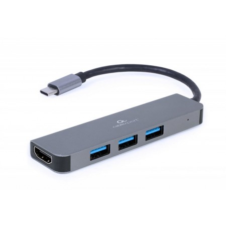Адаптер Cablexpert A-CM-COMBO2-01, USB Type-C 2-в-1