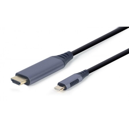 Кабель Cablexpert CC-USB3C-HDMI-01-6, USB-C на HDMI, 1.8м