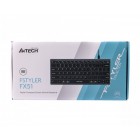 Клавіатура A4-Tech Fstyler FX-51, сірий колір, USB