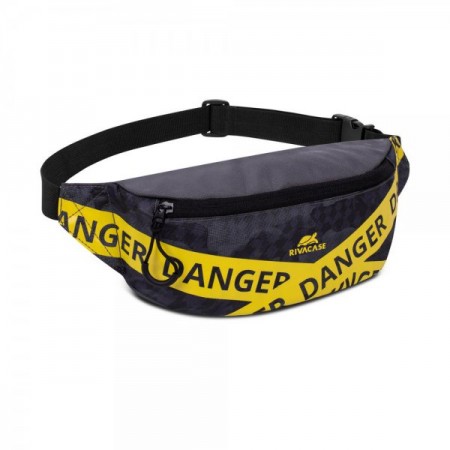 RIVACASE 5411 сумка на пояс, сiрий камуфляж