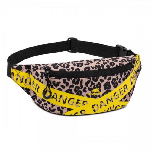 RIVACASE 5411 сумка на пояс, леопардова