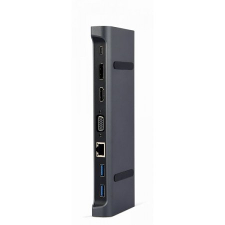 Адаптер Cablexpert A-CM-COMBO9-02, USB Type-C 9-в-1