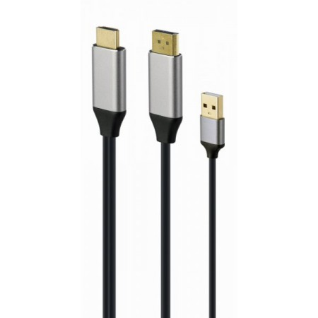 кабель-перехідник HDMI на DisplayPort Cablexpert A-HDMIM-DPM
