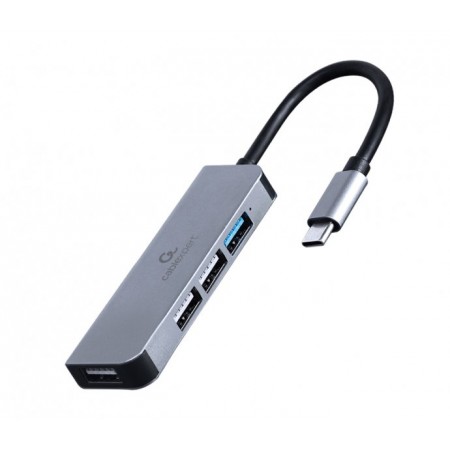 Хаб Cablexpert UHB-CM-U3P1U2P3-01 , з USB-C на USB