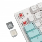 Механічна клавіатура A4Tech Bloody S510R, червоні світчі, біла, RGB підсвічування клавіш, USB Механічна клавіатура A4Tech Bloody S510R, червоні світчі, біла, RGB підсвічування клавіш, USB