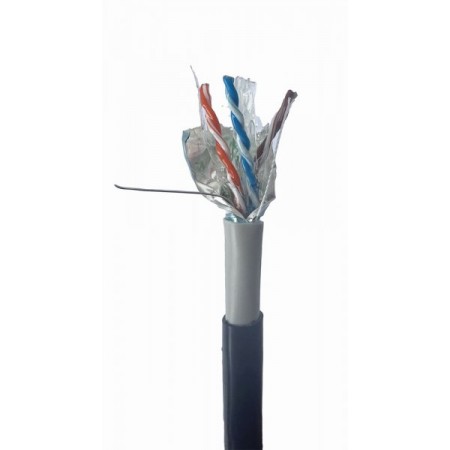 Кабель, звита пара,Cablexpert FPC-6004GE-SO-OUT, CAT6, однож