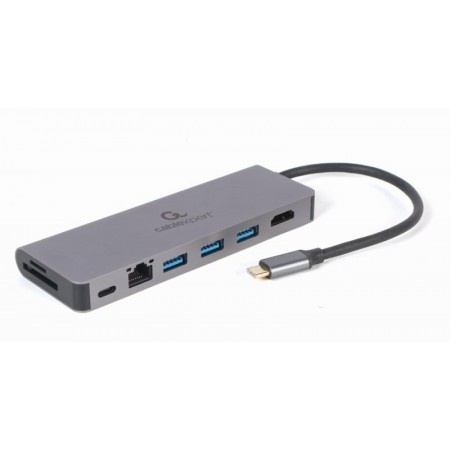 Адаптер Cablexpert A-CM-COMBO5-05, USB Type-C 5-в-1