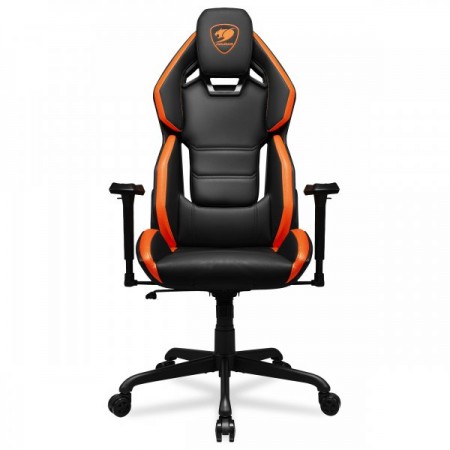 Крісло ігрове Hotrod, чорно-помаранчевий