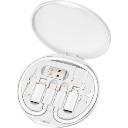 Набір Maxxter UB-SET, кабель C-тато/C-тато + адаптери